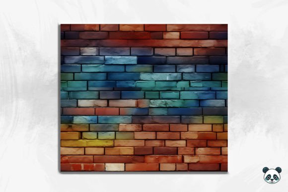 Elevating Sublimation Projects with the Brick Wall 3D Seamless Pattern 6