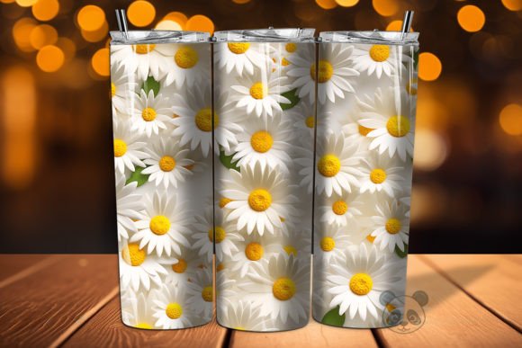 Evaluating the 3D Daisy Flower Seamless Pattern for Sublimation Projects