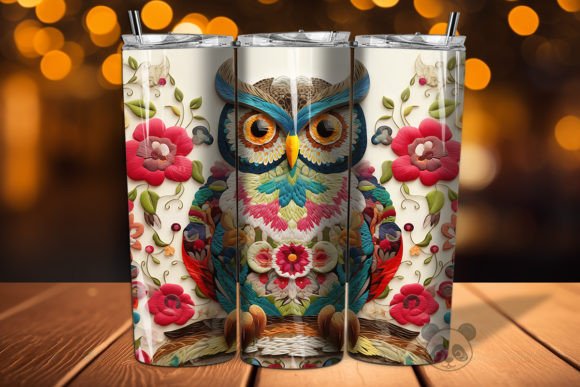 Evaluating the Owl 3D Embroidered Tumbler Wrap 11 for Sublimation Projects