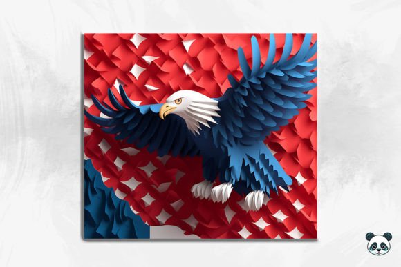Strategic Branding with the 4th of July Eagle 3D Tumbler Wrap Bundle