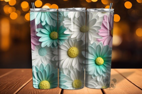 Unlocking Creativity: The Ultimate Guide to 3D Daisy Flower Seamless Patterns for Sublimation