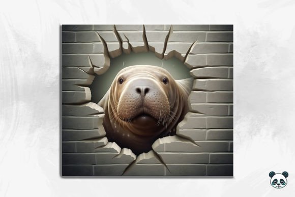 Walrus from Cracked Hole 3D Tumbler 5: A Deep Dive